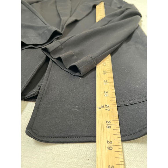 Athleta Eastbound Blazer Size 6 Black Business Casual Travel Jacket #986273 - Picture 6 of 8